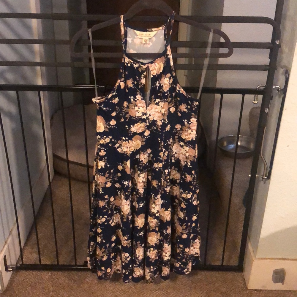 Floral print dress